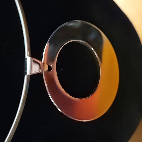 Stainless steel pendant (NECKLACE NOT INCLUDED); 2 1/2" - Picture 2 of 2